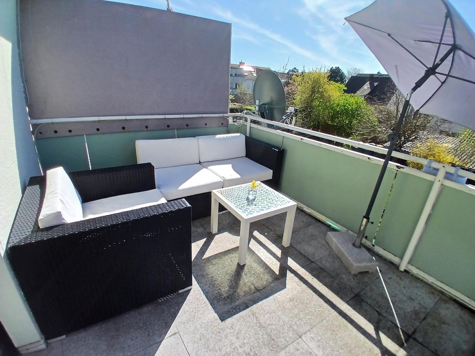 Happybnb Apartment Mit Sonniger Terrasse Lochgau Exterior foto